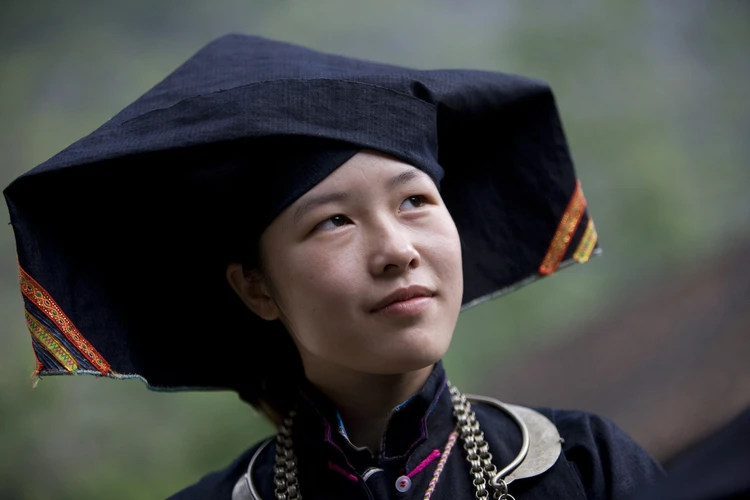 Zhuang Maiden in Costume